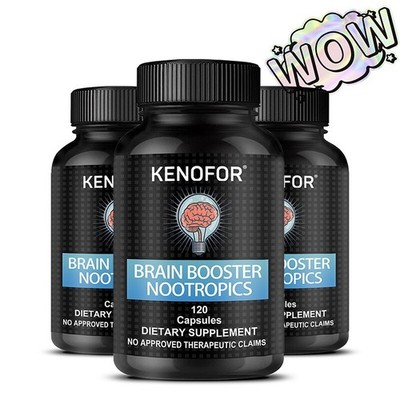 Nootropics Brain Booster Supplement Focus Memory,Energy And Immune Health