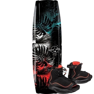 Ronix Krush Wakeboard Package w/ Luxe Boots - 2025