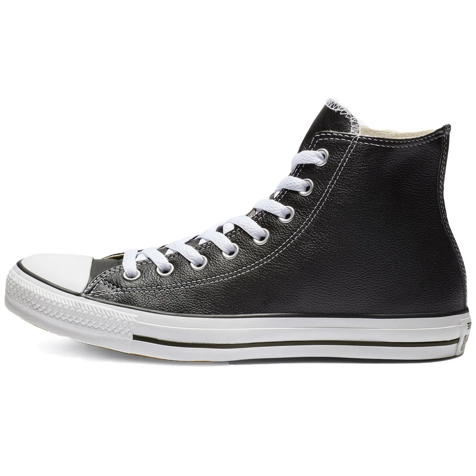 Scarpe Converse Chuck Taylor All Star Leather Codice 132170C - 9MW - Immagine 2 di 4