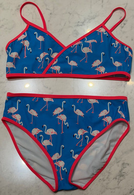 MINI BODEN MÄDCHEN BIKINI 15-16 JAHRE SPASS STRAND ZWEITEILIG BADEMODE URLAUB HERVORRAGENDER ZUSTAND
