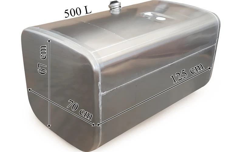 Dieseltank tank fits SCANIA 500L Kraftstofftank 1210X670X70 - Bild 2 von 2