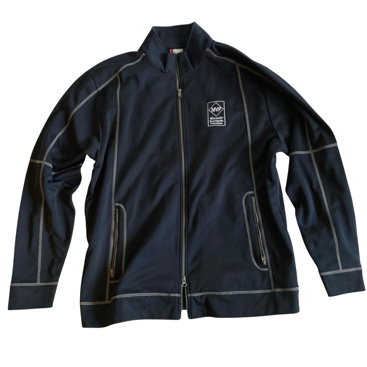 Microsoft MVP Employee Jacket Mens XXL Dark Navy Performance