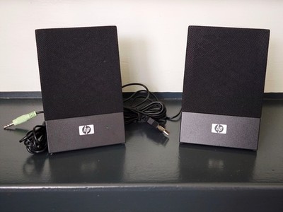 HP Thin USB Powered Speakers / Lautsprecher, Nr. 466352-001 ,TOP-Zustand