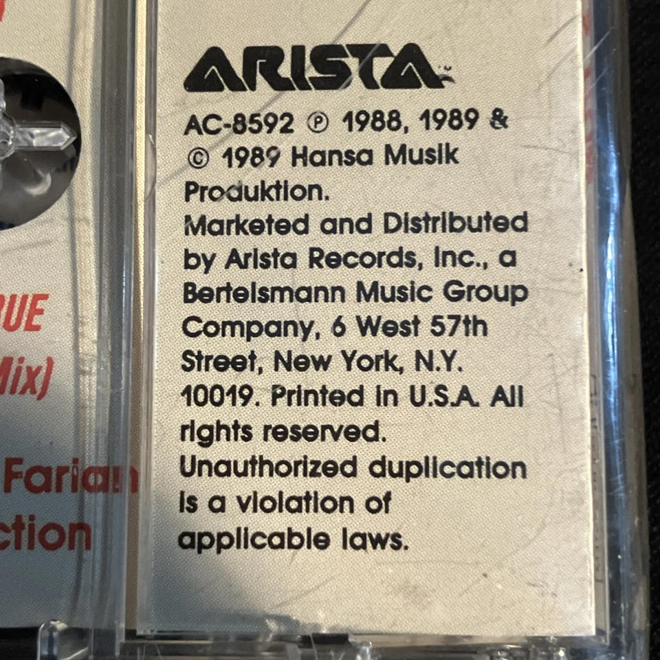 Vintage Cassette Tape SEALED Milli Vanilli Girl You Know It's True - Image 4 of 4