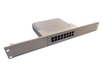 19'' 1.5U Network Rack Mount for Unifi Lite 16 PoE Switch USW-Lite-16-POE (45W)