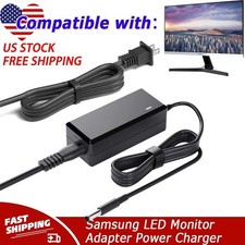 AC Adapter Charger For Samsung S24R35AFHN LS24R35AFHNXZA LED Monitor Power Cord