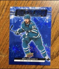 2023-24 Upper Deck Series 2 - Dazzlers Erik Karlsson #DZ-59 Blue