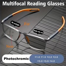 Multifocal Progressive Glass Transition Photochromic Varifocal Reading Anti-blue