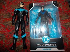 DC Multiverse  Gotham Knights  McFarlane NightWing Figure  7  & 12  Spinmaster