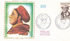 FRANCE 1983 FDC MARTIN LUTHER YT 2256