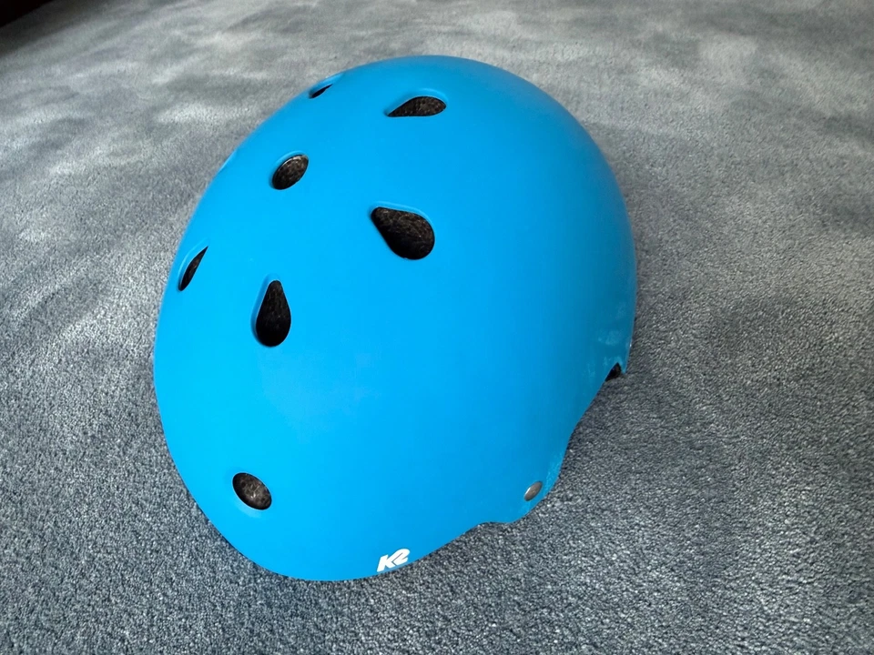 HELM K2 JR VARSITY blau - wie neu - Grösse M 55-58cm - Bild 2 von 4