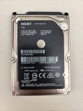 HGST 1TB Hard Drive HDD HTS541010A9E632 P/N: 0J44123 MLC: DA7254 JAG2B