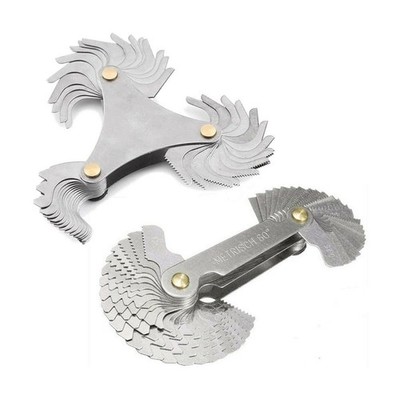 Brand New Thread Gauge Pitch Gauges Set Stainless Steel Hot Sale Replacement