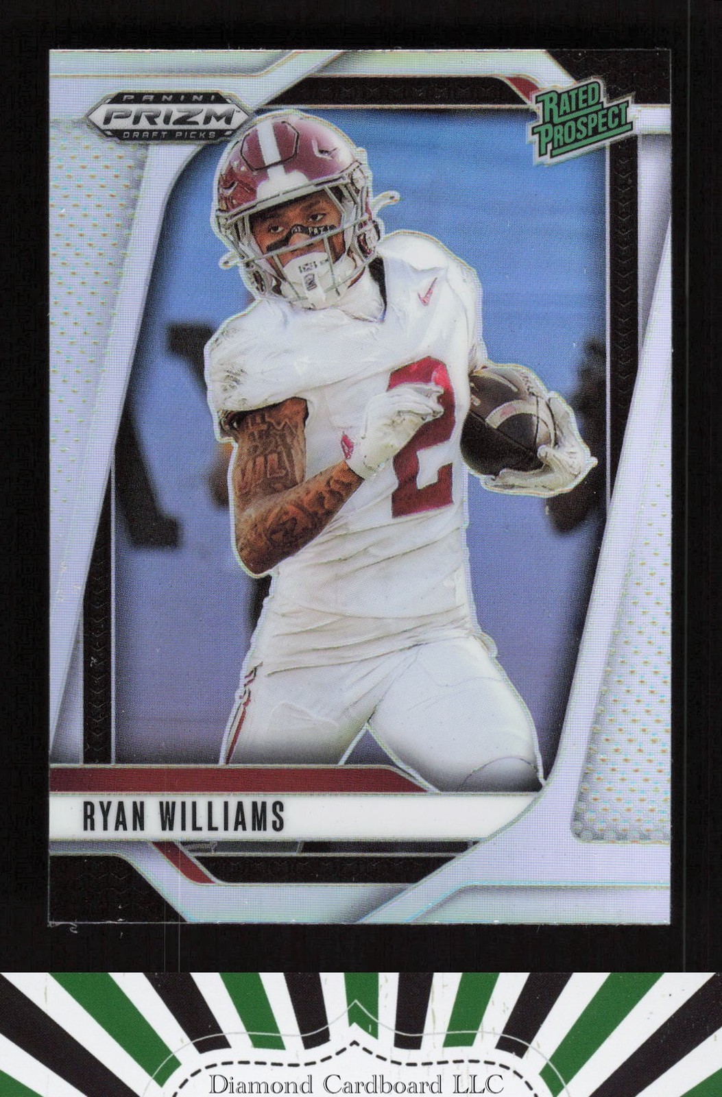 2025 Prizm Draft Picks #151 Ryan Williams Silver Rated Prospect