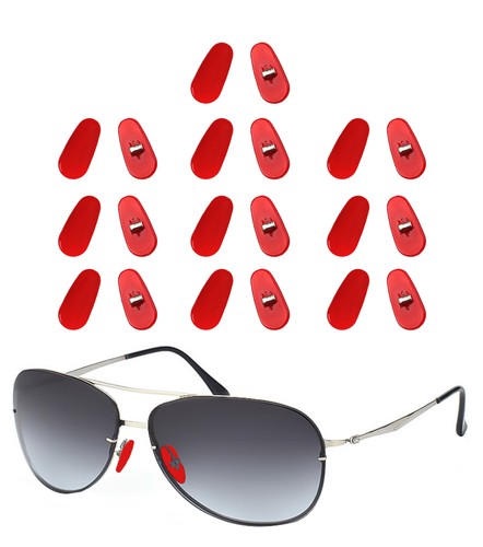 6 Pairs Nose Pads Nosepiece Replacement for Ray-Ban RB3671 Sunglasses - Foto 25 di 27