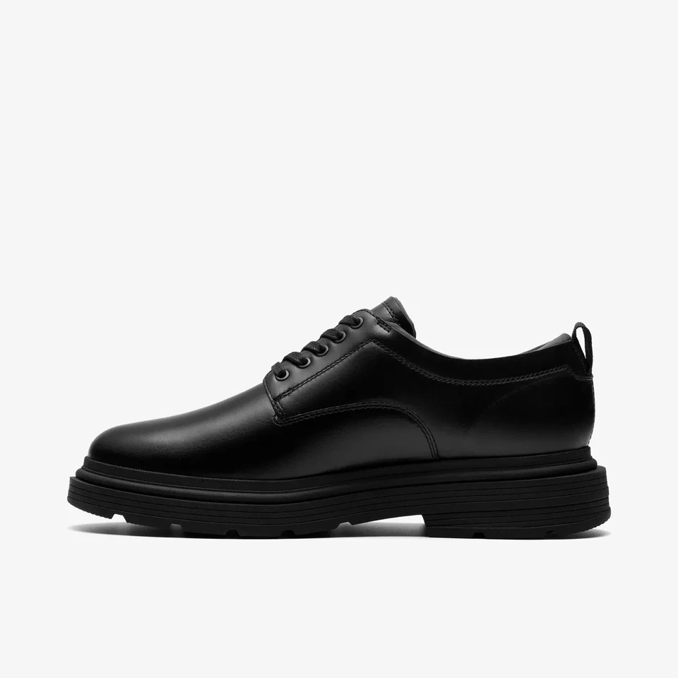 scarpe Clarks original BADBURY pelle nero au/25 n° 40 41 42 43 44 - Imagen 2 de 4