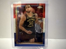 🔥2025/26 Topps Chrome NBA | Stephen Curry #201 | Red, White, Blue 🔥