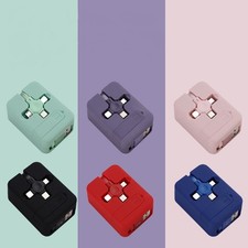 Multi-Ladekabel Einziehbar 3 in 1 Ladekabel Rolle Micro USB Line Schnell