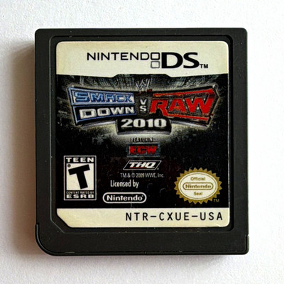THQ WWE SmackDown vs. Raw 2010 Nintendo DS T-Teen NTSC-U/C (US/Canada)