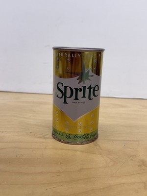 SPRITE NATURALLY TART FOR ADULTS PRE ZIP STRAIGHT STEEL PULL TAB SODA POP CAN MN