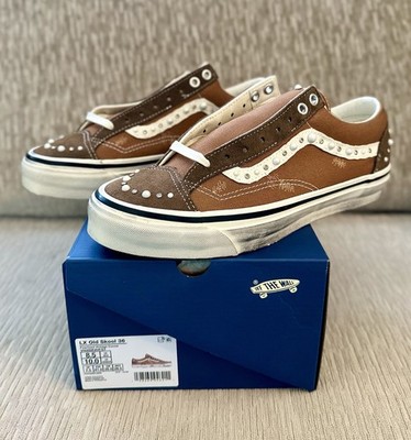 Vans LX Old Skool 36 Pearlized Vintage Cocoa Size 8.5M NEW VN000E8VFST FAST SHIP