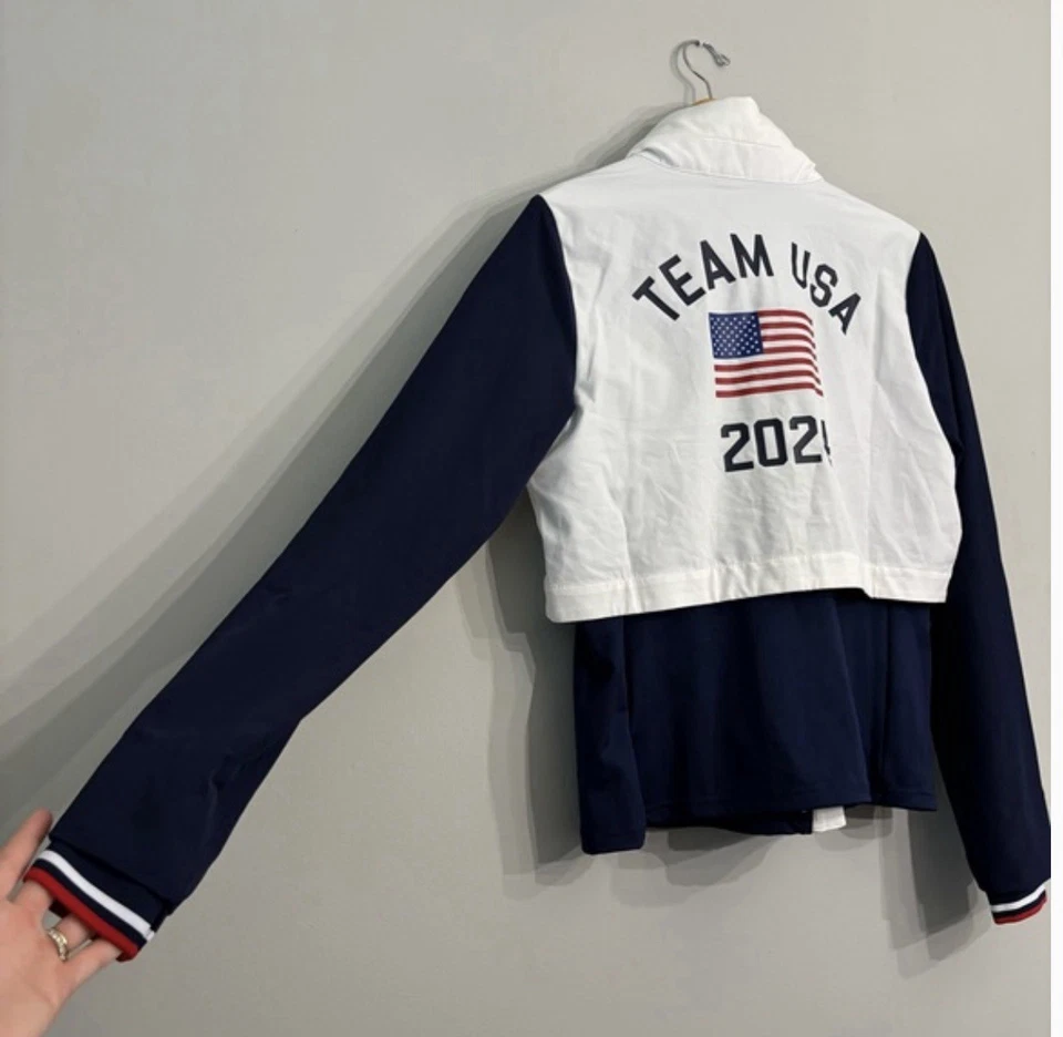 Rare Collectable Olympics Team USA Ralph Lauren Jacket With Hood 2024 NWT - Image 2 of 4