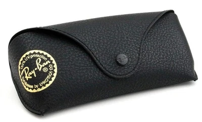 RAY-BAN RayBan Sunglasses Case - Black or Brown - With Ray Ban Cloth