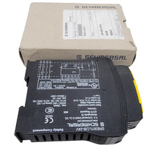 New In Box Schmersal SRB301LC/B 24V Safety Relay, 24V AC/DC, 8 pole Dual Channel