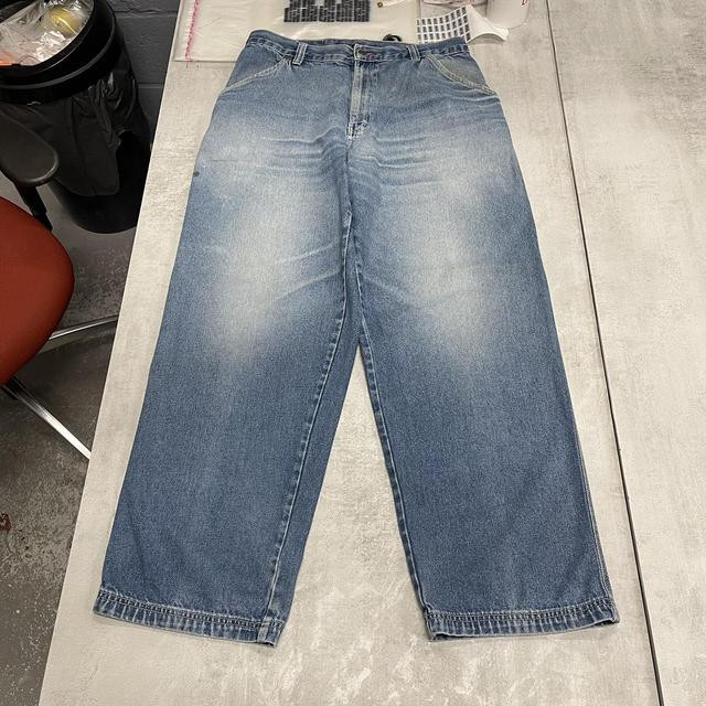 Blue baggy skate jeans W34 image 6