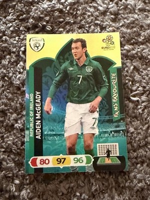 Aiden McGeady Adrenalyn EM 2012 Fans Favourite