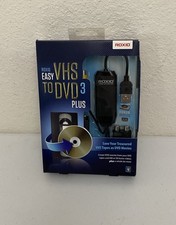 Roxio Easy VHS To DVD 3 Plus Convertor VHS Video Hi8 Video8 Movies To DVD