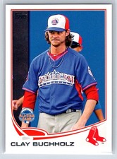 2013 Topps Update #US63 Clay Buchholz Boston Red Sox   ASG