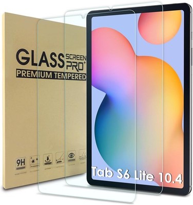 2 Pack Screen Protector for Samsung Galaxy Tab S6 Lite 10.4'', 9H Tempered Glass