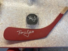 Tomas Vokoun Autographed Hockey Puck and Blade Florida Panthers