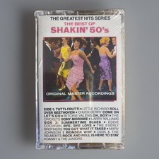 The Best Of Shakin  50  s Cassette Tape Greatest Hits Series Album FACTORY SEALED