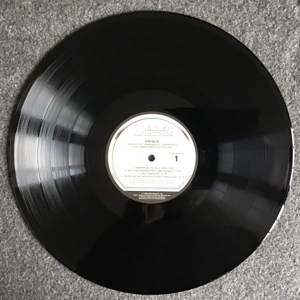 PRINCE LP Prince Self Titled Reissue 2020 Warner Bros. Records VG+ VG+ Shrink - Image 2 of 4