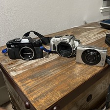 Canon Camera Lot Of 3 NOT TESTED