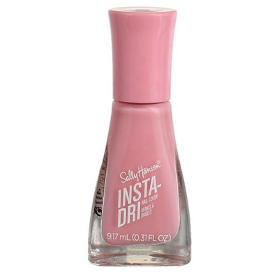 4 Pack Sally Hansen Insta-Dri Nail Polish Liquid, Pink Blink, 0.31 fl oz