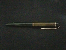 RARE EVERSHARP SKYLINE FOUNTAIN PEN 1940s, LARGE SKYLINE, GREEN/GOLD