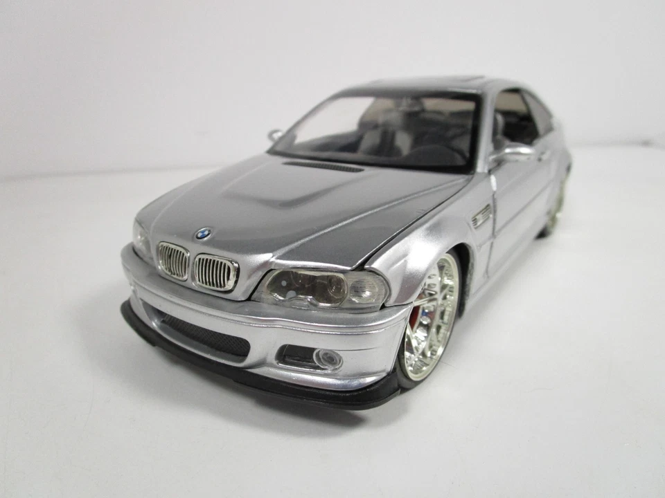 JADA 1/24 EURO-ESPECIFICACIÓN PLATA BMW AC SCHNITZER S3 USADO MUY BONITO *EMISIÓN* SIN CAJA Foto 2 de 4