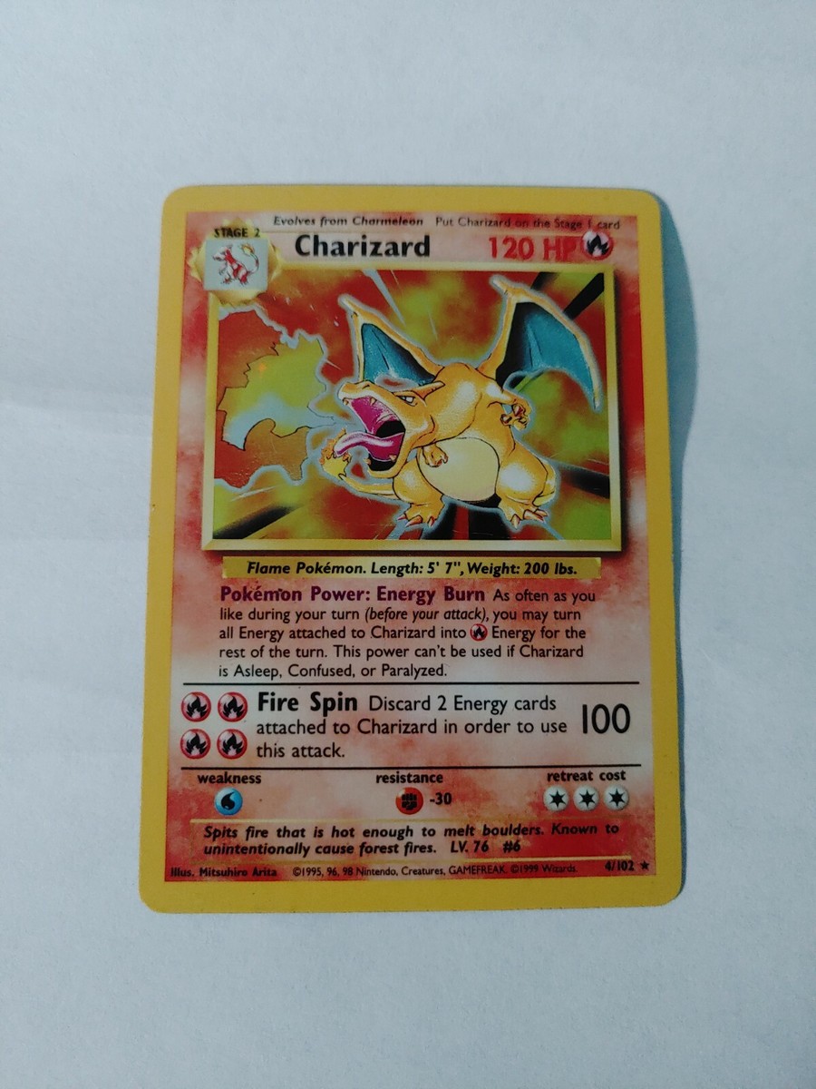 charizard pokemon card 4 102 worth Charizard - 4/102 (CoroCoro Promo) 4 - Jumbo Cards Holofoil