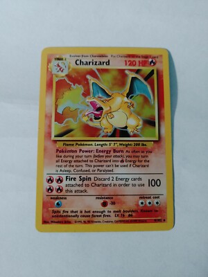 Charizard 4/102 Holo Base Set Unlimited 1999 Pokemon Card | eBay