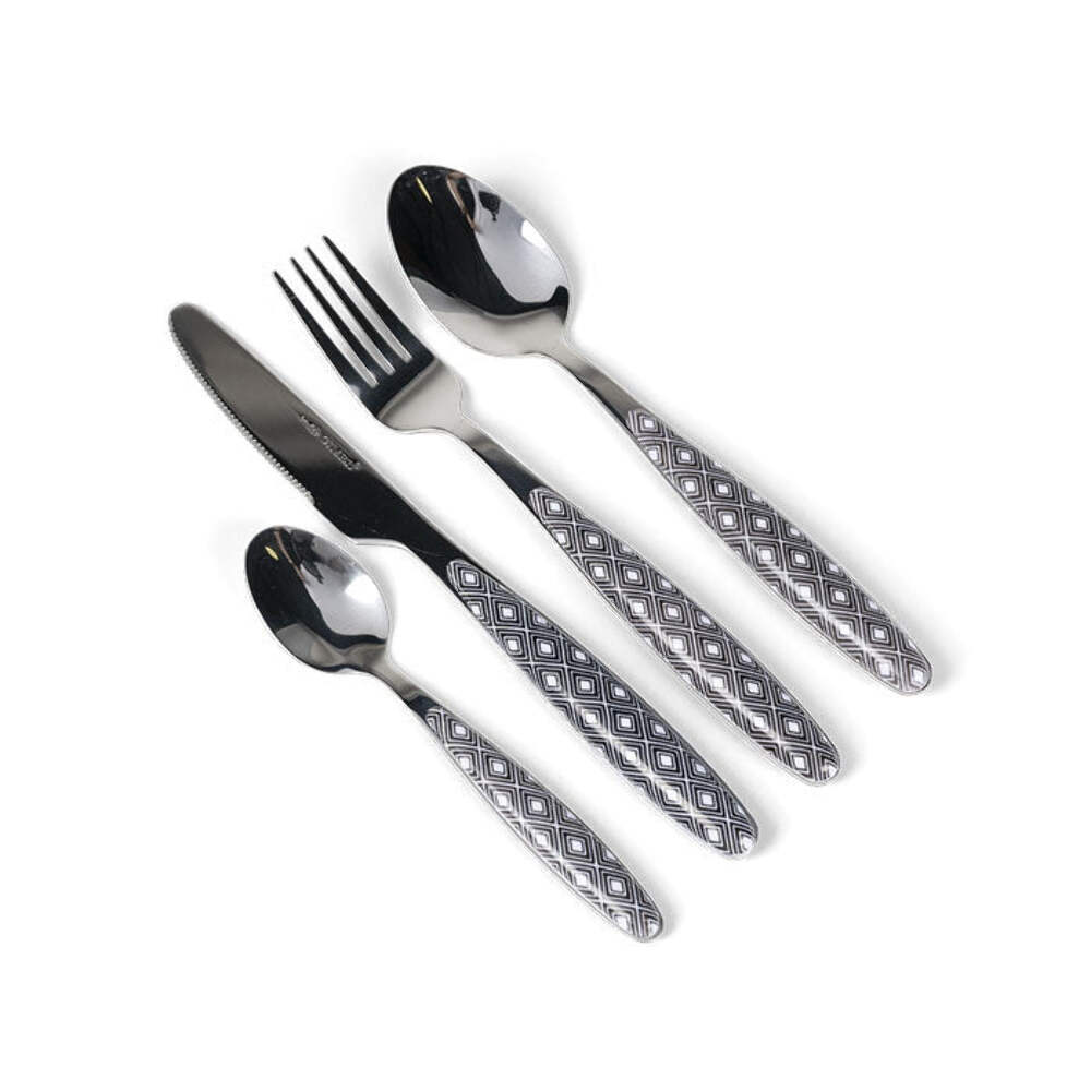 Kampa Hampstead 16pc Cutlery Set - Cutlery - 9120000681 Camping Caravan Camper