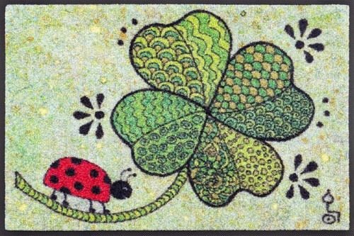 Fußmatte KLEEN-TEX wash + dry Design Glück auf allen Wegen in 2 Größen lieferbar - Bild 1 von 6