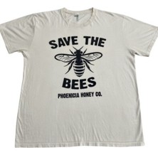 ROYAL APPAREL Men's 100% Organic Cotton T-Shirt Top XL Print Logo Made in USA