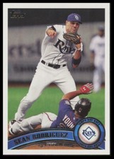 2011 Topps #397 Sean Rodriguez Tampa Bay Rays