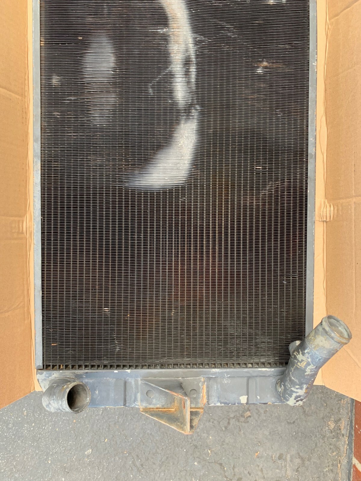 FERRARI DINO RADIATOR ORIGINAL FERRARI MADE IN ITALY GOOD WORKING CONDITION 