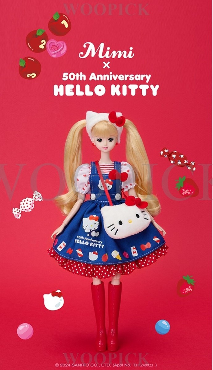 韓国 日本未発売 サンリオ リトルミミ 50周年 コラボ限定 キティ 6点