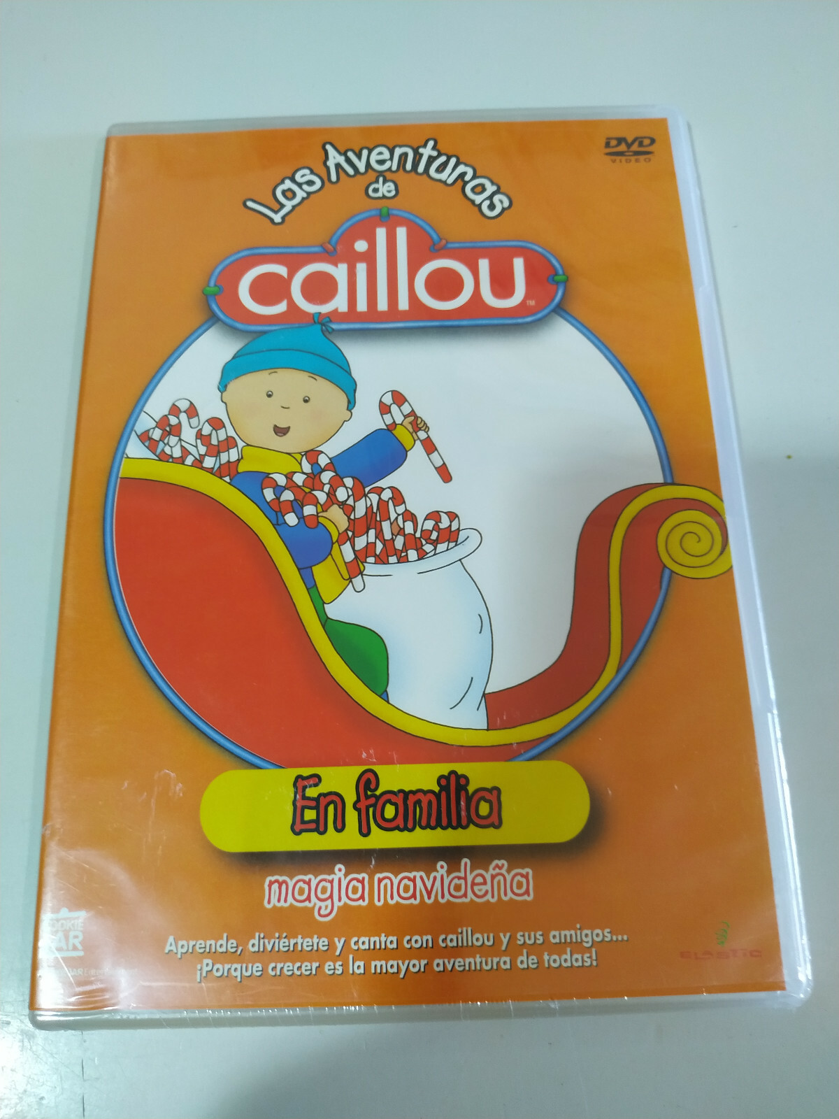 Caillou In Familia Christmas Magic Infantil Education 3-6 Years - DVD New - AM