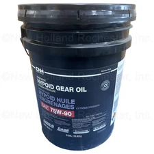 CNH Industrial 5 Gal Synthetic Hypoid Gear Oil EP SAE 75W-90 MAT3516-C Part #...